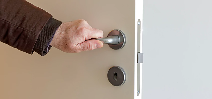 Restroom Locks Privacy Bolt Installation in Tehachapi, California